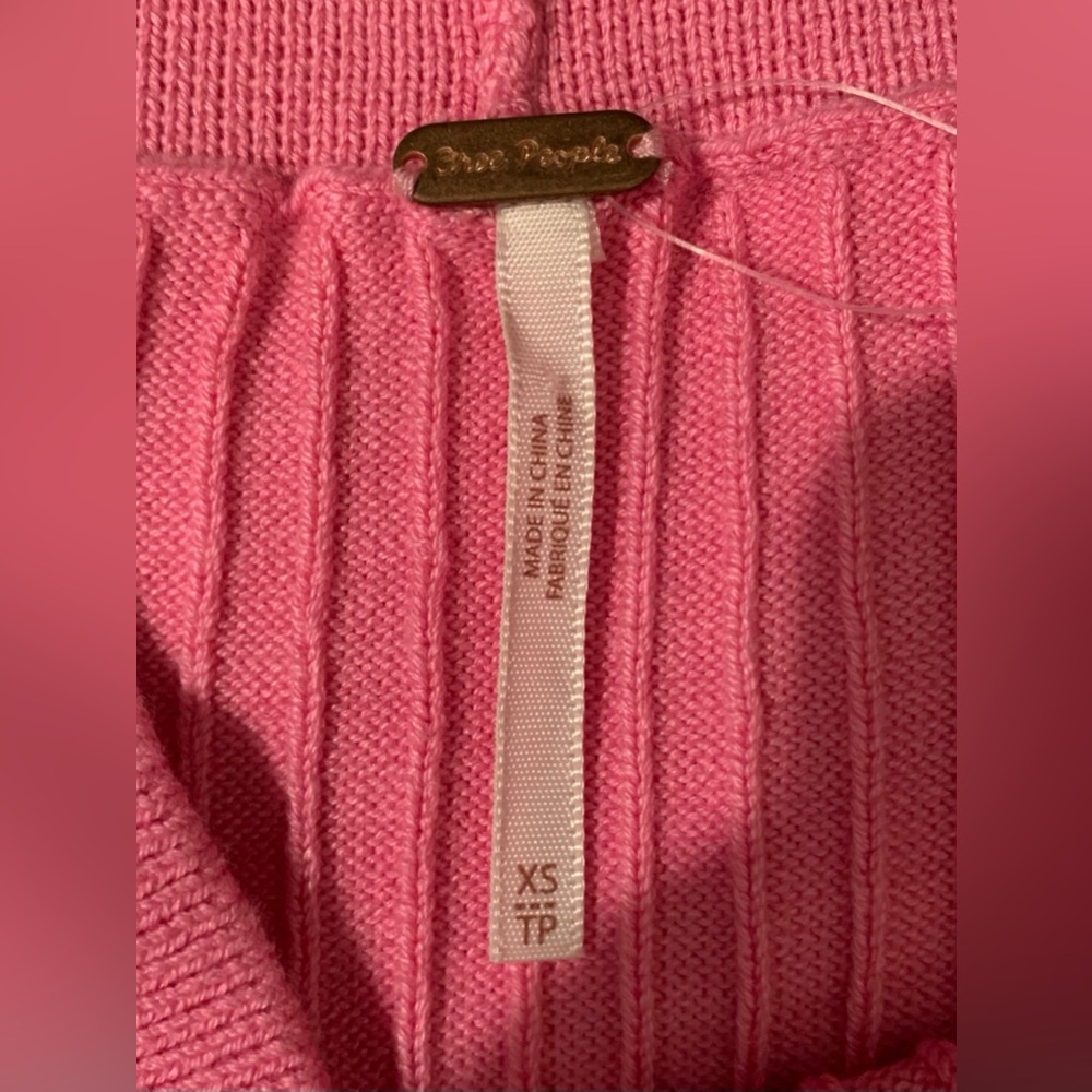 Free People Pink Skyline Midi Skirt • NWT• Size XS - Picture 7 of 15